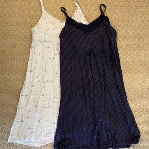 GAP Set of 2 Nursing Nightgowns Size Med